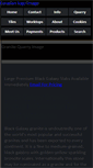 Mobile Screenshot of blackgalaxygranite.com